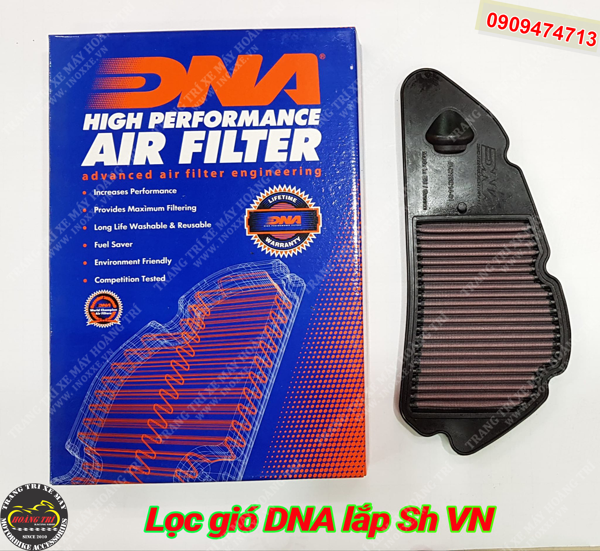 Lọc gió DNA chính hãng SH Vn 